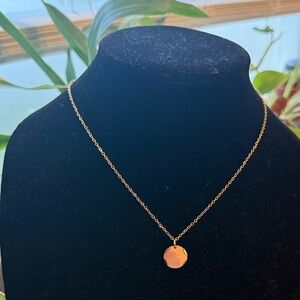 Plunder Gold Disc Necklace